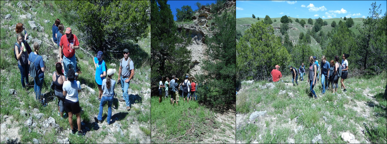Photo of geology hike